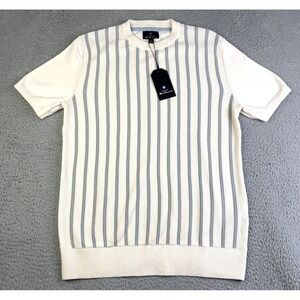 NWT The Original Ben Sherman Sweater Mens Small Short Sleeve Cotton Blend